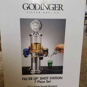 Godinger Fill'er Up Shot Station